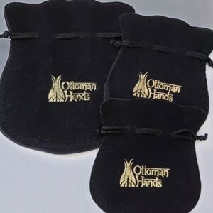 Ottoman Hands 3 Jewelry Pouch Dust Bag